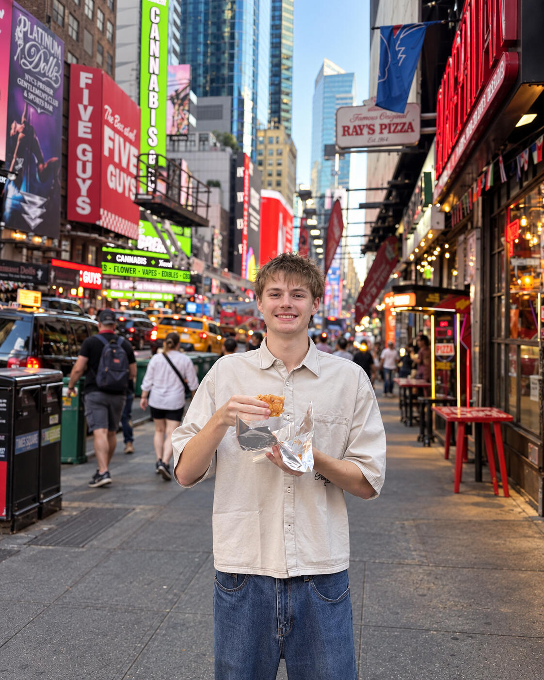 Hayden Gill Australian Screen Actor New York Hayden Gill Smiling in New York